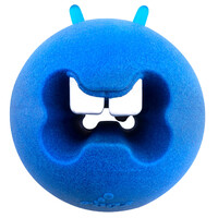 Rogz Fred Treat Ball Treat Dispensing Dog Toy Blue image