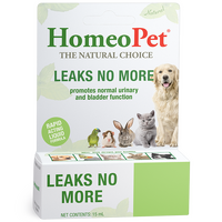 HomeoPet Leaks No More Urinary & Bladder Support for Pets 15ml image