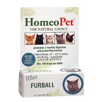 HomeoPet Feline Furball Hairball Control Liquid Drops for Cats 15ml image