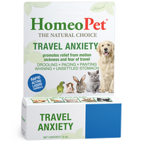 HomeoPet Travel Anxiety Calming Support for Dogs Cats & Small Animals 15ml image