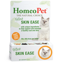 HomeoPet Feline Skin Ease Natural Skin & Coat Support for Cats 15ml image