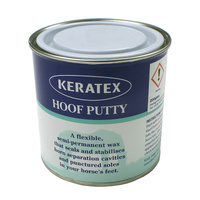 Keratex Hoof Putty Flexible Semi-Permanent Wax in Horses Feet 200g image