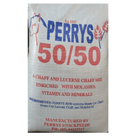 Perrys 50/50 Chaff & Lucerne Chaff Mix with Molasses for Horses 20kg image