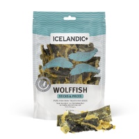 Icelandic+ Wolffish Sticks & Pieces Pure Fish Skin Treats for Dogs 85g image