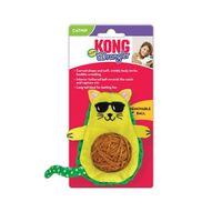 KONG Cat Wrangler Avocato Toy Green image