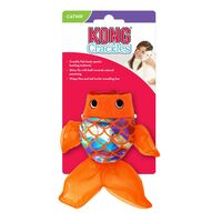 KONG Cat Crackles Gulpz Toy Orange image