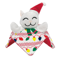 KONG Cat Holiday Crackles Santa Kitty Toy image