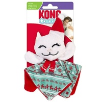KONG Cat Holiday Crackles Santa Kitty Toy image