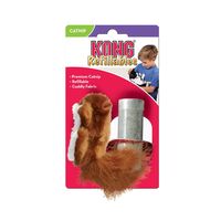 KONG Cat Refillables Squirrel Toy Brown image