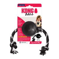 KONG® Dog Extreme Ball w/ Rope Toy Large image