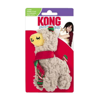KONG Cat Holiday Softies Scrattles Llama Toy image