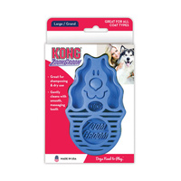 KONG Dog Zoomgroom Multi-Use Grooming Brush Boysenberry image