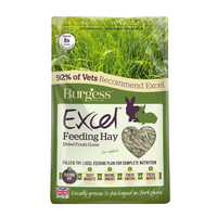 Burgess Excel Fresh Forage Timothy Hay for Rabbits 1kg image