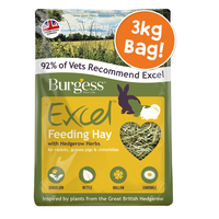 Burgess Excel Feeding Hay w/ Hedgerow Herbs for Rabbits & Guinea Pigs 3kg image
