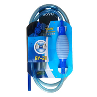 Boyu Gravel Cleaner Aquarium Fish Tank Cleaning Siphon Tool with Pump 185mm image