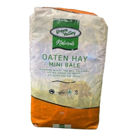 Green Valley Naturals Oaten Hay Mini Bale for Rabbits & Guinea Pigs 22L image