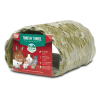 Oxbow Timothy Club Tunnel for Rabbits Guinea Pigs & Chinchillas image