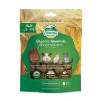 Oxbow Organic Rewards Barley Biscuits for Rabbits Guinea Pigs & Chinchillas 75g image