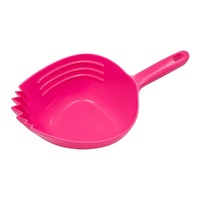 Skups Feed Scoops with Teeth Durable Scoop for Horses Rose Pink image