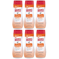 6 x Natures Miracle Shedding Control Dog Grooming Shampoo 473ml image