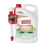 Natures Miracle Dog Urine Destroyer Plus Accushot for Carpets & Hard Floors 5L image