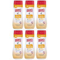 6 x Natures Miracle Dog Odor Control Shampoo & Conditioner Hydrating Honey 473ml image