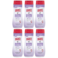 6 x Natures Miracle Dog Odor Control Shampoo & Conditioner Lavender Scent 473ml image