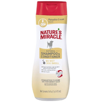 Natures Miracle Oatmeal Dog Grooming Shampoo & Conditioner 473ml image