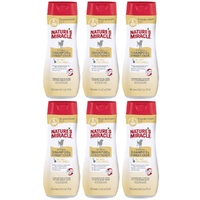 6 x Natures Miracle Oatmeal Dog Grooming Shampoo & Conditioner 473ml image