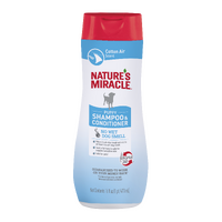 Natures Miracle Puppy Shampoo & Conditioner Cotton Air Scent 473ml image