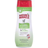 Natures Miracle Whitening Dog Grooming Shampoo & Conditioner 473ml image