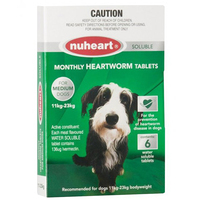 Nuheart Medium Dogs Easydose Soluble Heartworm Tablets  image