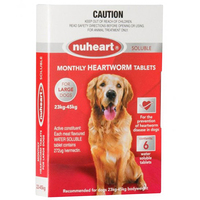 Nuheart Large Dogs Easydose Soluble Heartworm Tablets  image