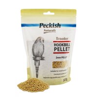 Peckish Breeder Hookbill 2mm Pellets Bird Feed 500g image