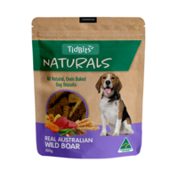Tidbits Naturals Grain Free Wild Boar Dog Training Treats 350g image