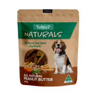 Tidbits Naturals Grain Free Peanut Butter Dog Training Treats 350g image