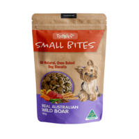 Tidbits Small Bites Grain Free Wild Boar Dog Training Treats 180g image