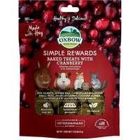 Oxbow Simple Rewards Small Animals Baked Treats w/ Cranberry 85g image