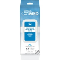 TropiClean OxyMed Soothing All-Purpose Relief Wipes for Pets 50 Pack image