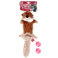 Gigwi Plush Friendz Dog Toy Squirrel Skin - 3 Sizes image