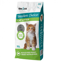 Breeders Choice Recycled Paper Absorbent Pet Cat Litter - 4 Sizes image