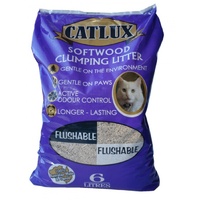 Catlux Odour Control Softwood Cat Clumping Litter - 2 Sizes image