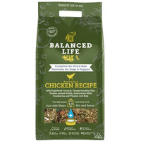 Balanced Life Air Dried Raw Chicken Recipe Dogs & Puppies - 2 Sizes  image