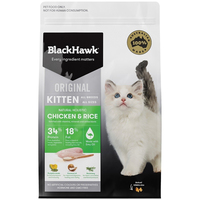 Black Hawk Natural Holistic Kitten Cat Food Chicken & Rice - 2 Sizes  image
