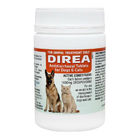 Direa Tablets for Dogs & Cats Diarrhoea & Gat Treatment - 2 Sizes image