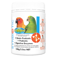 Vetafarm Synbiotic Probiotic + Prebiotic & Digestive Enzymes for Birds - 4 Sizes image