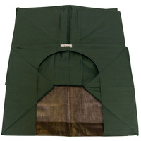 Hound House Marine Grade Canvas Hood Replacement Green - 4 Sizes image