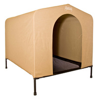 Hound House Dog Den Hygienic Comfortable Kennel Beige for Dogs - 4 Sizes image
