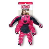 KONG Dog Floppy Knots Bunny Toy Pink - 2 Sizes image