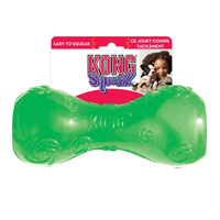 KONG Dog Squeezz® Dumbbell Toy Assorted - 2 Sizes image